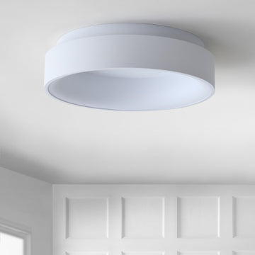 Ring 17.7" Integrated LED Flush Mount Ceiling Light - JONATHAN Y